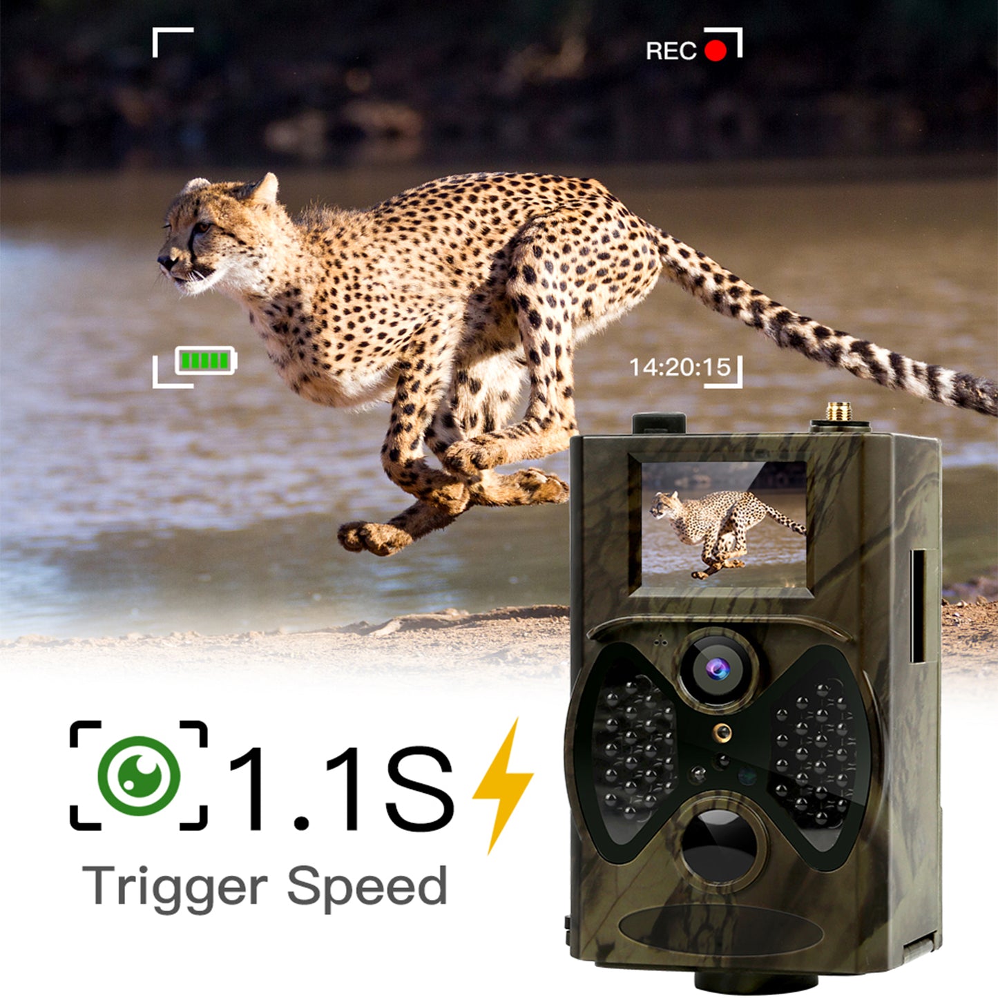 Taking Trail Camera 36MP 1080P Night Photo Video Multifunction Outdoor Huntings Animal Observation Monitor Hunting Camera