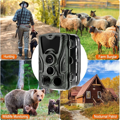 16MP 1080P Tragbare Trail Kamera Outdoor Jagd Tier Beobachtung Überwachung Kamera Foto Video Aufnahme IP66 Wasserdicht