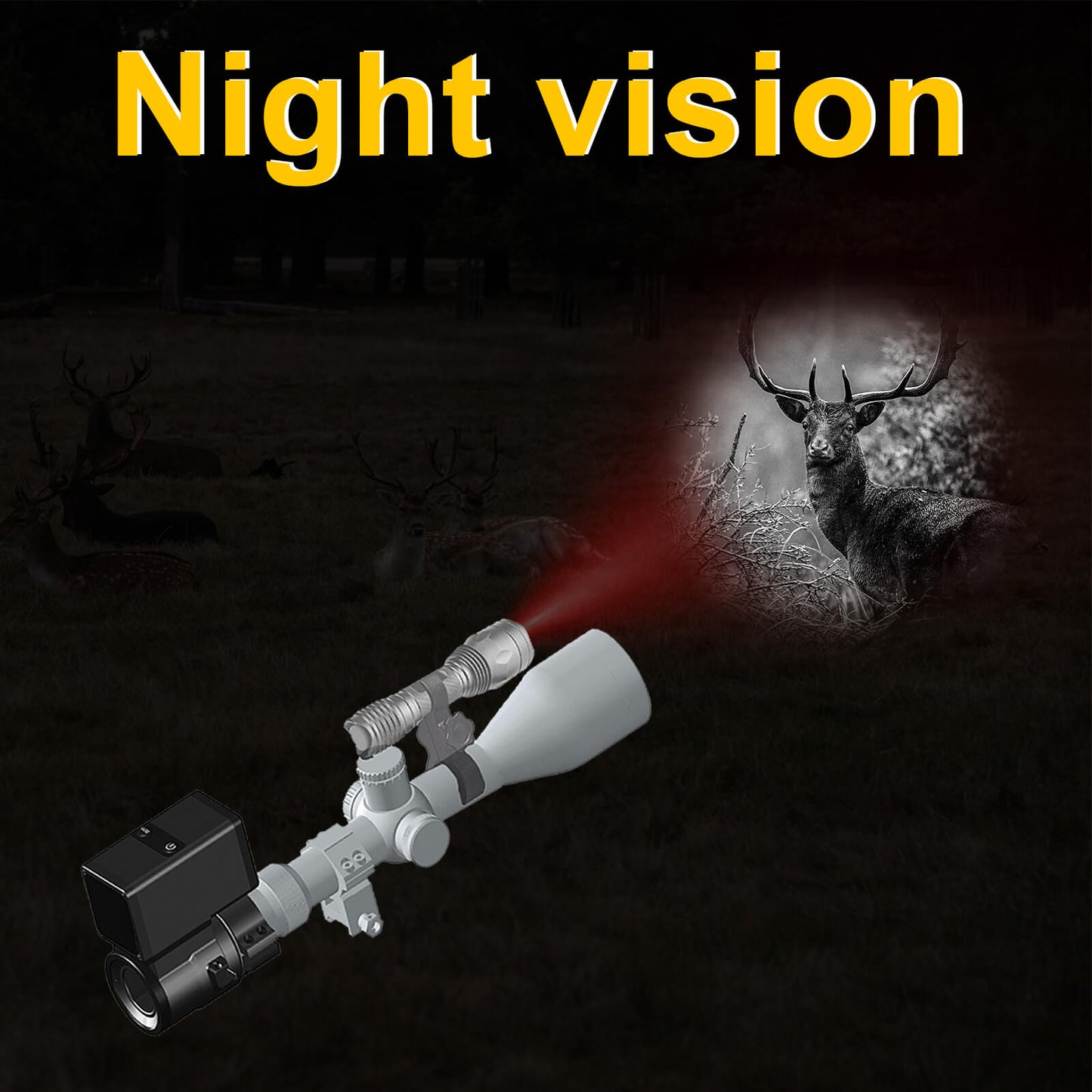 Diversion Camera Dual Screen Display Scope Camera for Hunting